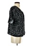 Vetta Stars Black Short Sleeve Blouse Size S - photo 4