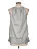 Calvin Klein Silver Sleeveless Blouse Size L - photo 2