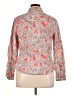 Boden 100% Cotton Paisley Red Pink Long Sleeve Button-Down Shirt Size 14 - photo 2