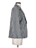 Ellen Tracy Checkered-gingham Black Blazer Size L - photo 4