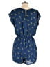 As U Wish 100% Polyester Hearts Blue Romper Size M - photo 2