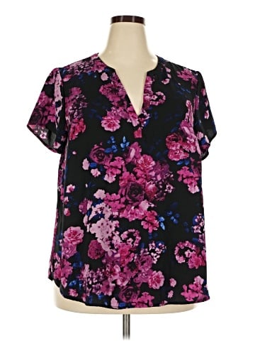 Torrid Short Sleeve Blouse (view 1)