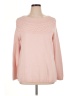 Talbots Outlet 100% Cotton Pink Pullover Sweater Size 1X - photo 1