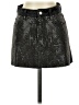 Topshop Tweed Black Denim Skirt Size 2 - photo 1