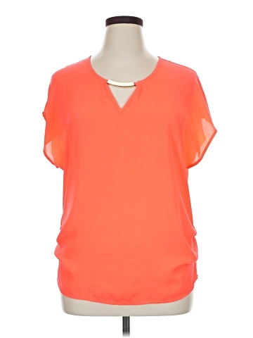 Lily White Short Sleeve Blouse (view 1)