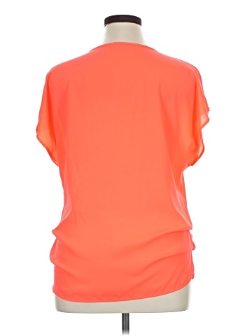Lily White Short Sleeve Blouse (view 2)