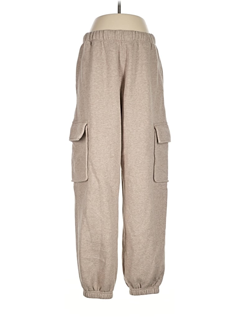 Pre-owned Abercrombie & Fitch Cargo Pants In Tan