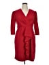 Julia Jordan Red Cocktail Dress Size 14 - photo 1