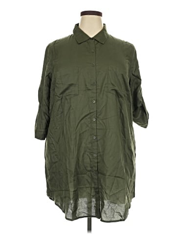 Woman Within Casual Dress (view 1)