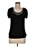 Kenar Black Short Sleeve Top Size M - photo 1