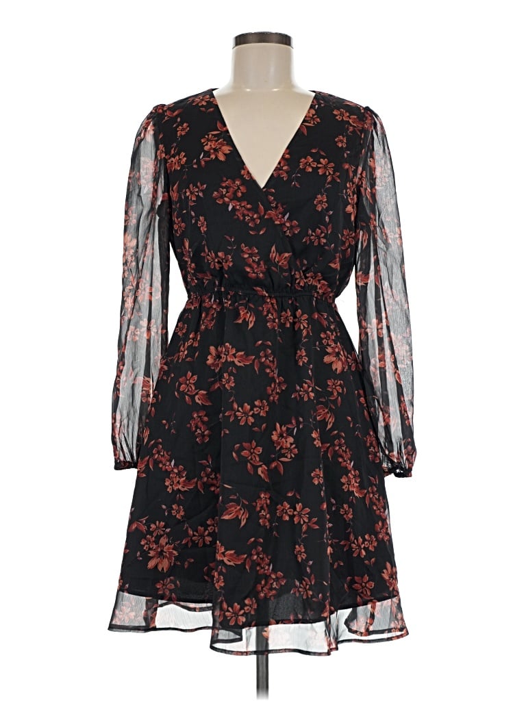Pre-owned Unbranded Cocktail Dress In Black