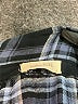 Bella Dahl 100% Rayon Plaid Black Long Sleeve Blouse Size L - photo 7