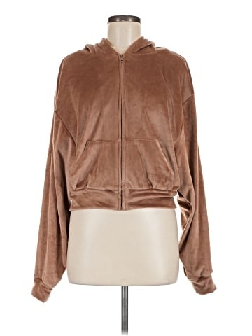 SKIMS Zip Up Hoodie (view 1)
