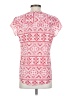 Croft & Barrow 100% Polyester Pink Short Sleeve Blouse Size S (petite) - photo 2