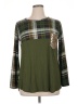 Acting Pro Plaid Green 3/4 Sleeve T-Shirt Size XL - photo 1