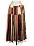 Cato 100% Polyester Color Block Brown Casual Skirt Size L - photo 1