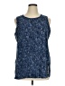 Athleta Blue Sleeveless Blouse Size XL - photo 1
