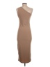 Gilli Solid Tan Cocktail Dress Size S - photo 2