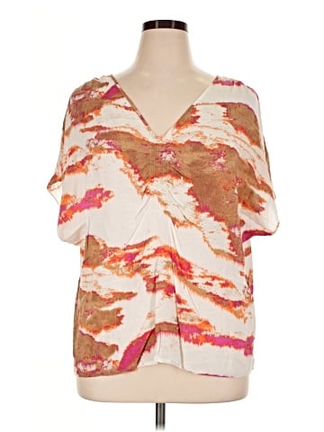 CALVIN KLEIN JEANS Short Sleeve Blouse (view 1)