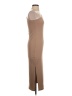 Gilli Solid Tan Cocktail Dress Size S - photo 4