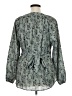 BLOOMCHIC 100% Polyester Green 3/4 Sleeve Blouse Size 14 - 16 - photo 2