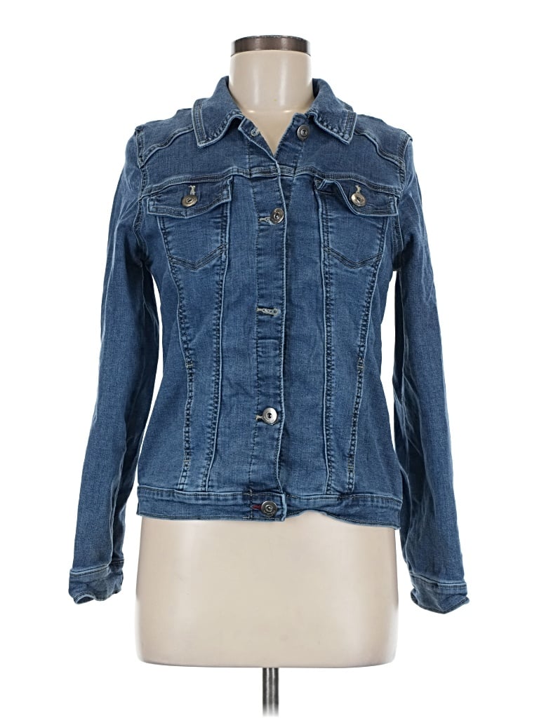 Pre-owned Wrangler Jeans Co Denim Jacket In Blue