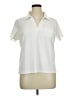 Cyrus 100% Polyester Ivory Short Sleeve Blouse Size XL - photo 1