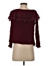Altar'd State Burgundy Long Sleeve Blouse Size S - photo 2