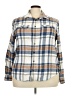 George Plaid Blue Long Sleeve Button-Down Shirt Size 2X - photo 1