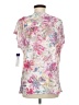 Rebecca Malone 100% Polyester Pink Short Sleeve Blouse Size M - photo 2