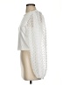 Mittoshop White Long Sleeve Top Size S - photo 5
