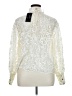 ELOQUII 100% Polyester Ivory Long Sleeve Blouse Size 16 - photo 2