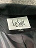 Le Suit 100% Polyester Black Blazer Size 8 - photo 6