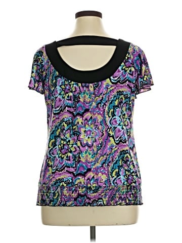 AB Studio Short Sleeve Top (view 2)