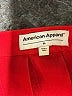 American Apparel Solid Red Casual Skirt Size M - photo 4