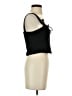 Zara 100% Polyester Black Sleeveless Top Size S - photo 4