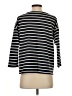 L.L.Bean Stripes Black 3/4 Sleeve Top Size S - photo 2