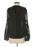 Worthington 100% Polyester Black Long Sleeve Blouse Size S - photo 2