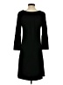 Spense Solid Black Casual Dress Size XS - photo 2