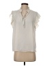 CeCe Ivory Sleeveless Blouse Size S - photo 1