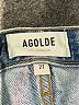 AGOLDE 100% Organic Cotton Blue Jeans Size 27 waist - photo 7