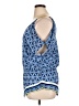 NY&C 100% Rayon Blue 3/4 Sleeve Blouse Size XL - photo 5