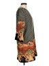 Freeway Paisley Brown Casual Dress Size M - photo 4