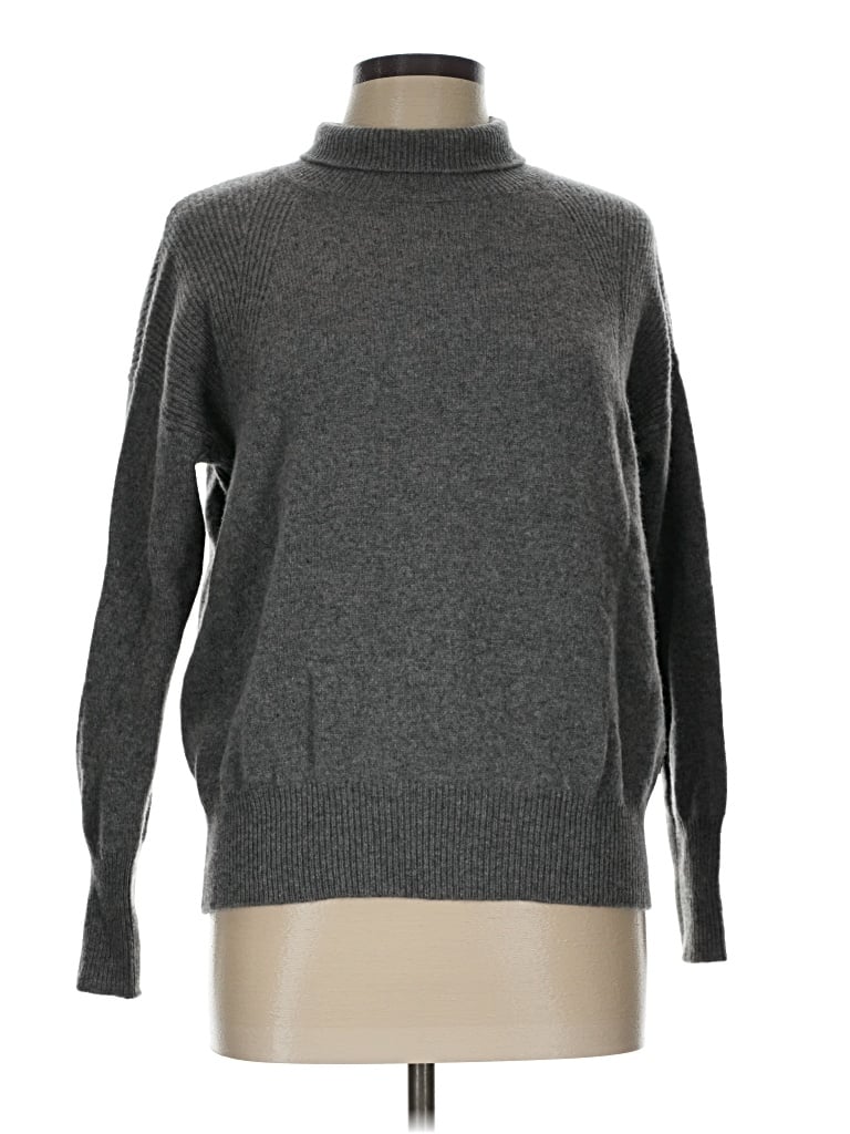 Pre-owned Joules Wool Pullover Sweater In Gray