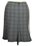 Evan Picone Plaid Gray Formal Skirt Size 14 Petite - photo 2