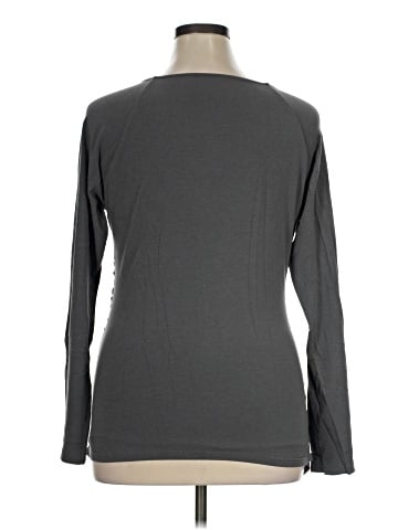 Garnet Hill 3/4 Sleeve T-Shirt (view 2)