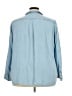 Chaps 100% Lyocell Blue Long Sleeve Button-Down Shirt Size 2X - photo 2