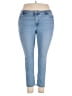 J.Jill Solid Blue Jeans Size 18 - photo 1