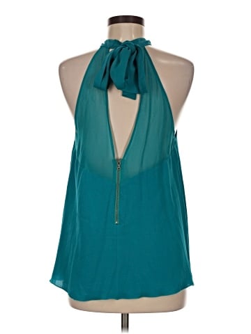 Alice + Olivia Sleeveless Silk Top (view 2)