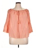 Harve Benard Orange 3/4 Sleeve Blouse Size XL - photo 1